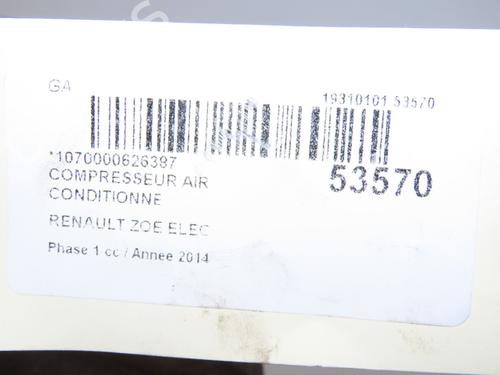 AC compressor RENAULT ZOE (BFM_) ZOE | BP39756434M34  - Image 5