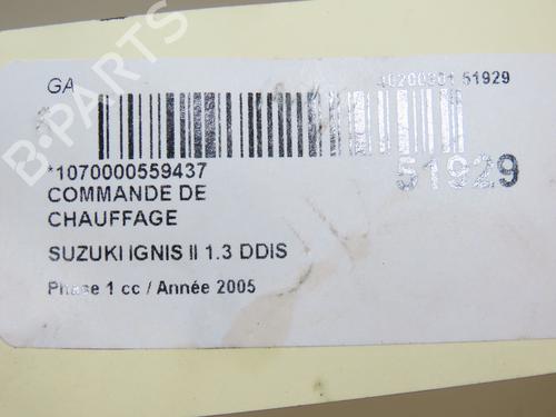 Climate control SUZUKI IGNIS II (MH) 1.3 DDiS (RM413D) | BP28830341I5  - Image 5