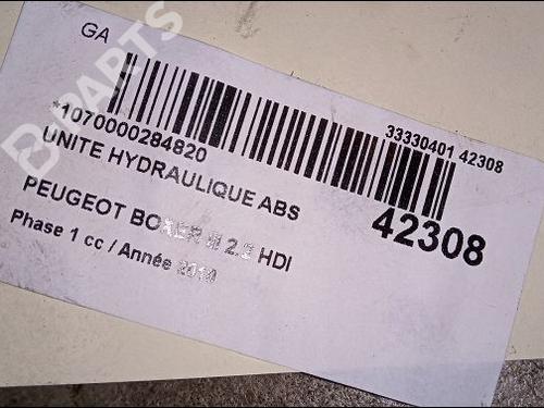 ABS pump PEUGEOT BOXER Van 2.2 HDi 100 | BP9614704M43 