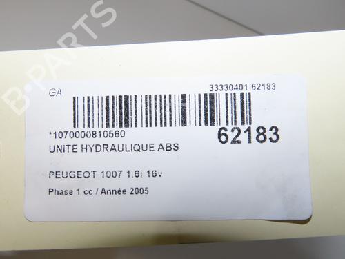 ABS pump PEUGEOT 1007 (KM_) 1.6 16V | BP39732807M43 - Image 4