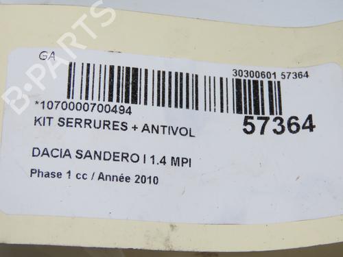 Used Electronic module DACIA SANDERO 1.4 MPI LPG (72 hp) 31819564