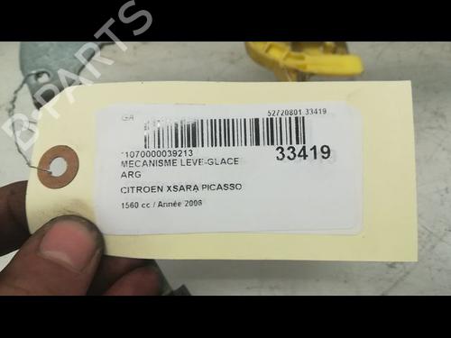 Used Rear left window mechanism CITROËN XSARA PICASSO (N68) 1.6 HDi (90 hp) 23176662