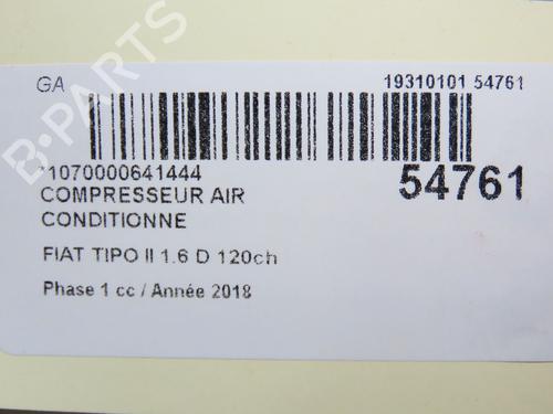 AC compressor FIAT TIPO Hatchback (356_, 357_) 1.6 D (356HXG1B, 356HXG11) | BP30522309M34 - Image 6