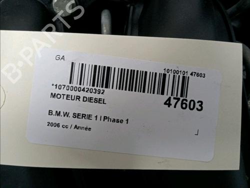Engine BMW 1 (E87) 118 d | BP16332384M1 - Image 6