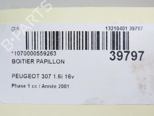 Throttle body PEUGEOT 307 (3A/C) 1.6 16V | BP24358664M82 