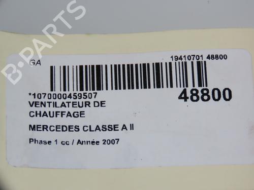 Heater blower motor MERCEDES-BENZ A-CLASS (W169) A 180 (169.032, 169.332) | BP17452802M62 