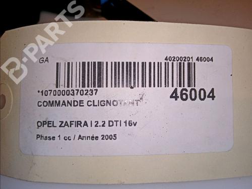 Steering column stalk OPEL ZAFIRA A MPV (T98) 2.2 DTI 16V (F75) | BP11100989I23 