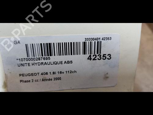 ABS pump PEUGEOT 406 (8B) 1.8 16V | BP23173640M43 