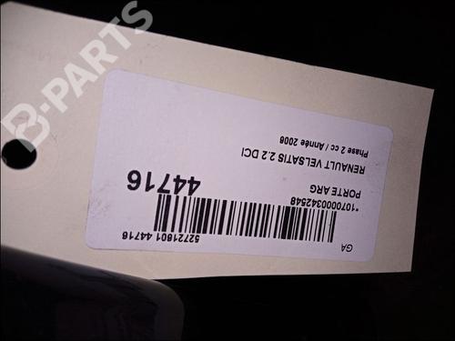 Left rear door RENAULT VEL SATIS (BJ0_) 2.2 dCi (BJ0E, BJ0F) | BP10151483C4 