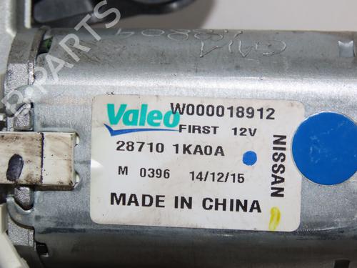 Rear wiper motor NISSAN JUKE (F15) 1.5 dCi | BP17488382M102 