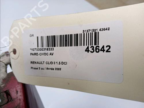 Used Front bumper RENAULT CLIO II (BB_, CB_) 1.5 dCi (B/CB08) (82 hp) 23175303