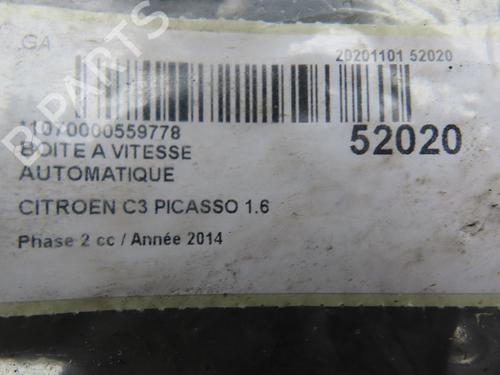 Gearbox CITROËN C3 Picasso (SH_) 1.6 HDI 90 | BP22774462M3 