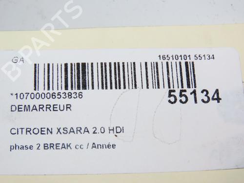 Startmotor CITROËN XSARA Break (N2) 2.0 HDI 90 | BP29415112M8 