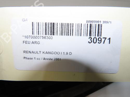 Left taillight RENAULT KANGOO (KC0/1_) D 55 1.9 (KC0D) | BP36246836C34 - Image 5