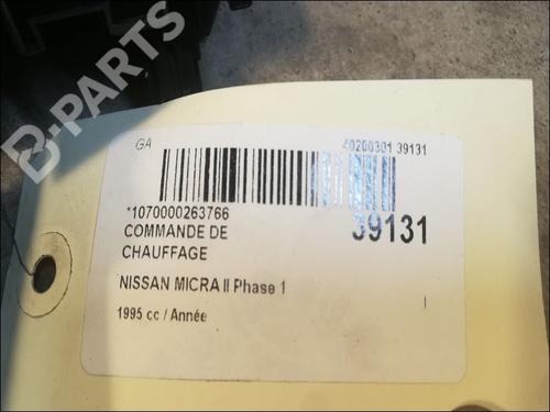 Climate control NISSAN MICRA II (K11) 1.3 i 16V | BP9611757I5 