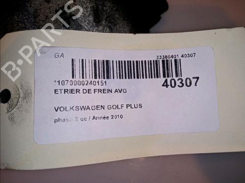 Used Left front brake caliper VW GOLF PLUS V (5M1, 521) 1.6 TDI (105 hp) 14878296