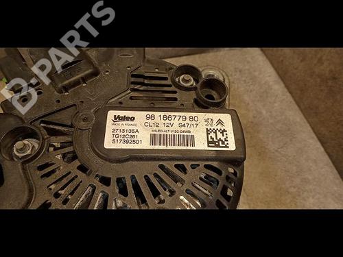 Alternator CITROËN C-ELYSEE (DD_) 1.2 VTi 82 | BP9615368M7 