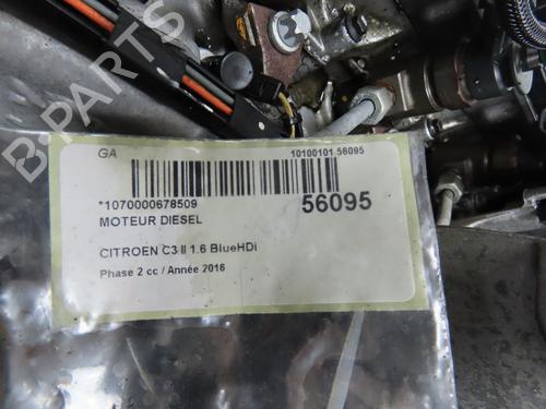 Engine CITROËN C3 II (SC_) 1.6 BlueHDi 75 | BP32179104M1  - Image 7