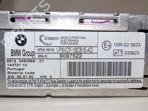 Radio MINI MINI (R56) Cooper D | BP30117104E6