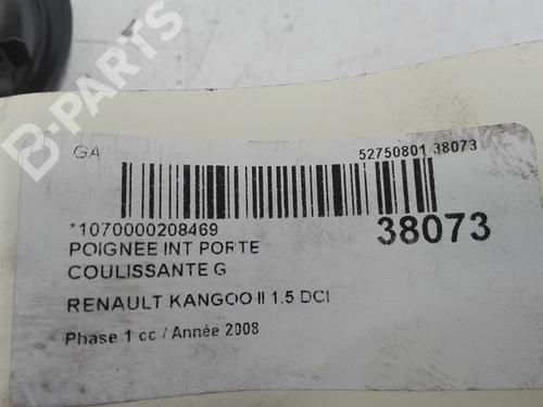 Interior handle RENAULT KANGOO / GRAND KANGOO II (KW0/1_) 1.5 dCi 85 (KW0K, KW0L, KW0B) | BP11425840I7 