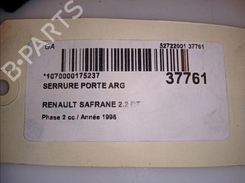 Used Rear left lock RENAULT SAFRANE II (B54_) 2.2 dT (B54G) (113 hp) 23177088