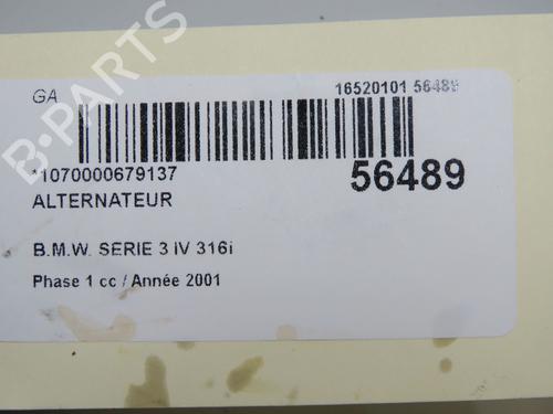 Alternator BMW 3 (E46) 316 i | BP36893404M7  - Image 8
