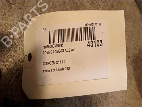Washer pump CITROËN C1 (PM_, PN_) 1.0 | BP14881609E24 