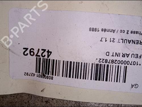 Used Right tailgate light RENAULT 21 Saloon (L48_) 1.7 (L48E) (90 hp) 23177844