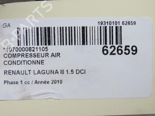 AC compressor RENAULT LAGUNA III (BT0/1) 1.5 dCi (BT00, BT0A, BT0T, BT1J) | BP40518010M34 - Image 9