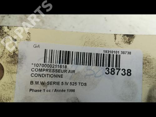 AC compressor BMW 5 (E39) 525 tds | BP9604743M34
