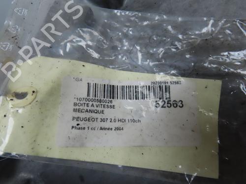 Gearbox PEUGEOT 307 (3A/C) 2.0 HDi 110 | BP26381198M3