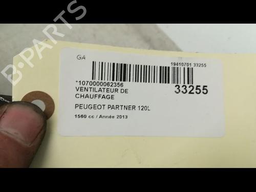 Varmeblæser PEUGEOT PARTNER Box Body/MPV 1.6 HDi / BlueHDi 75 (75 hp) 9595127