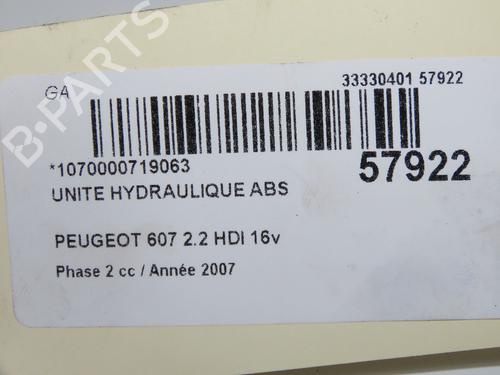 ABS pump PEUGEOT 607 (9D, 9U) 2.2 HDi | BP33728050M43 - Image 9