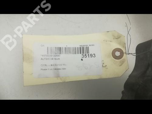 Alternator CITROËN C3 I (FC_, FN_) 1.6 16V | BP9598514M7 
