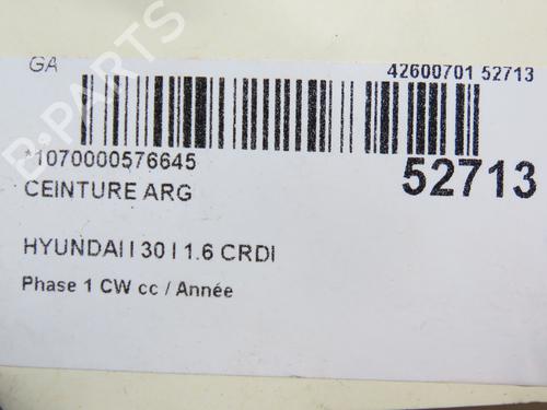 Used Rear left belt tensioner HYUNDAI i30 Estate (FD) 1.6 CRDi (116 hp) 28830759