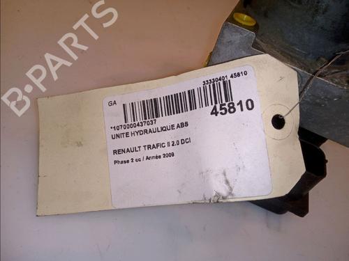 Used ABS pump ABS pump RENAULT TRAFIC II Bus (JL) 2.0 dCi 90 (JL00, JL01, JL0H, JL0M, JL0P, JL0S) (90 hp) 13014076 13014076