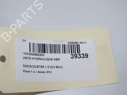 ABS pump DACIA DUSTER (HS_) 1.5 dCi (HSAJ) | BP33477532M43  - Image 7