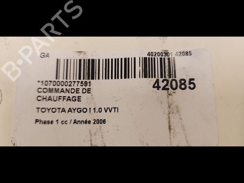 Used Climate control TOYOTA AYGO (_B1_) 1.0 (KGB10_, KGB10R) (68 hp) 9613745