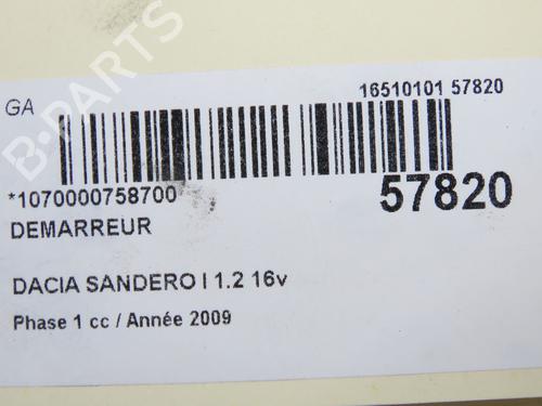Starter DACIA SANDERO 1.2 16V | BP36395689M8 - Image 7