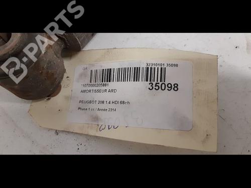 Right rear shock absorber PEUGEOT 208 I (CA_, CC_) 1.4 HDi | BP9604205M19 