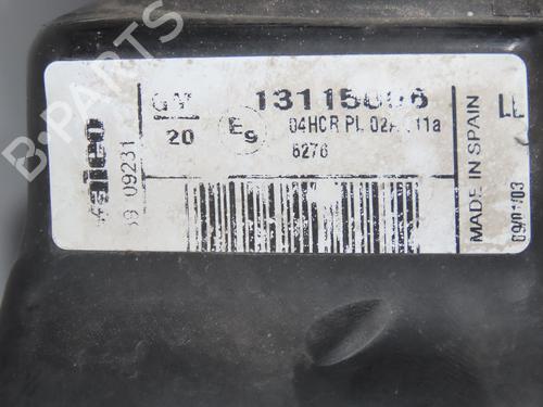 Left headlight OPEL CORSA C (X01) 1.7 DTI (F08, F68) | BP32129697C28 - Image 7