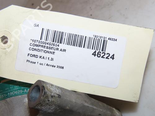 AC compressor FORD KA (RB_) 1.3 i ROCAM | BP23172324M34