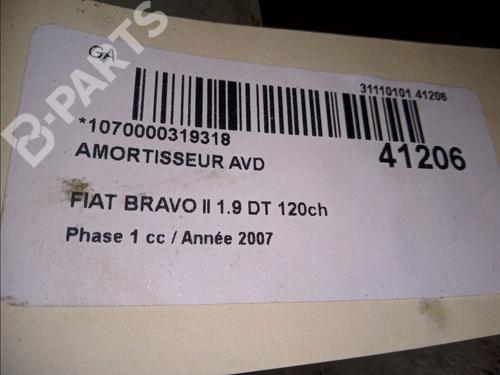 Right front shock absorber FIAT BRAVO II (198_) 1.9 D Multijet (198AXB1A) | BP10053197M17 