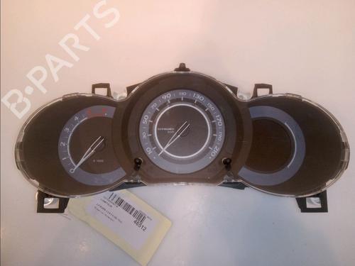 Used Instrument cluster CITROËN C3 II (SC_) 1.4 HDi 70 (SC8HZC, SC8HR0, SC8HP4) (68 hp) 15577041