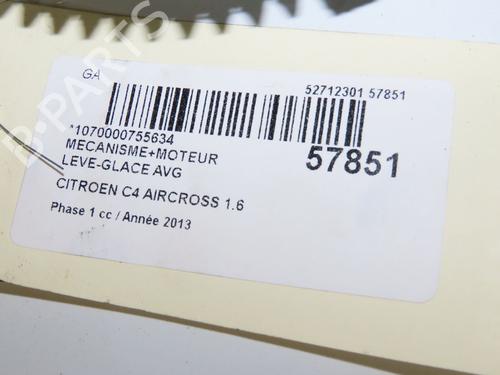 front-left-window-mechanism-citroen-c4-aircross-2010-37062644 main image