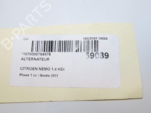 Alternator CITROËN NEMO Box Body/MPV (AA_) 1.4 HDi | BP36510829M7 - Image 6