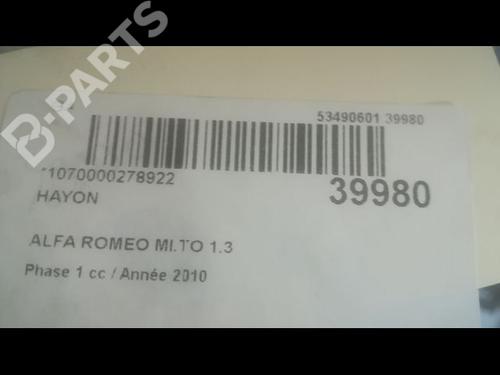 Tailgate ALFA ROMEO MITO (955_) 1.3 MultiJet (955AXP1A, 955AYC1A) | BP9613874C6 