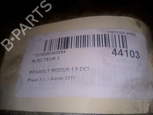 Used Injector RENAULT MODUS / GRAND MODUS (F/JP0_) 1.5 dCi 75 (75 hp) 9824396
