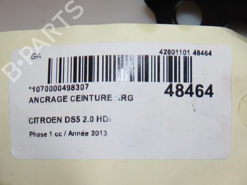 Seat buckle CITROËN DS5 2.0 HDi 200 Hybrid4 All-wheel Drive | BP16769729I32 