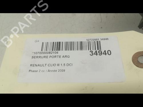 Used Rear left lock RENAULT CLIO III Grandtour (KR0/1_) 1.5 dCi (KR0F) (86 hp) 9596359